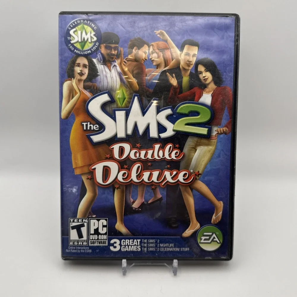 PC Game Lot of 6 – The Sims 2 Deluxe, The Sims 3, The Sims 4 & Expansions